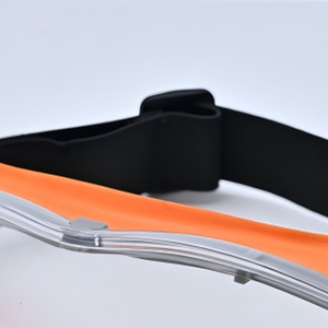 Gafas de seguridad con montura de PVC con logotipo personalizado, antipolvo, antiarañazos, antiniebla, para PC, gafas con poliéster elástico - Product Image 5