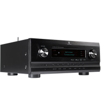 Meilleur amplificateur récepteur AV domestique avec décodage Dolby Atmos 13 canaux DTSX, carte TF, disque USB pour la musique, prix fabricant