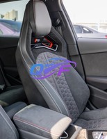 Siège baquet en fibre de carbone A3 A4 A5 A6 A7 A8 Q3 Q5 Q7 pour Audi, siège d'origine B10, siège sport RS, carbone sec