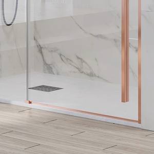 Kamalu KSA4000G Rose Gold Niche <b>Shower</b> Door 140cm Sliding Height with 200cm <b>Extension</b> Stylish and Durable - Product Image 4