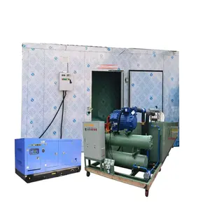 Machine à glaçons personnalisée de 5 tonnes unité de condensation de réfrigération de bloc de glace pour le commerce