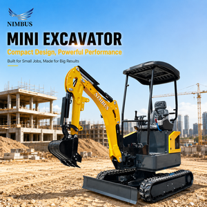 รถขุดขนาดเล็ก NIMBUS Low Maintenance 2 ตัน พร้อมตัวเลือกติดตั้งเครื่องปรับอากาศ คุณภาพสูง เหมาะสำหรับสวนผลไม้ ปรับใช้งานได้หลากหลายสถานการณ์ - Product Image 2