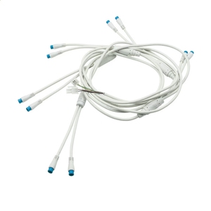 Connecteur M8 3 broches à <span class=keywords><strong>souder</strong></span>, mâle/<span class=keywords><strong>femelle</strong></span>, câble d'alimentation <span class=keywords><strong>USB</strong></span> moulé par injection en caoutchouc, connecteur étanche IP67 IP68 - Product Image 4