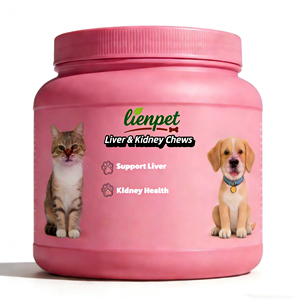 Suplementos Alimenticios para Mascotas OEM/ODM, Golosinas Masticables para el Hígado y los Riñones, Marca Privada, Alimento para <span class=keywords><strong>Perros</strong></span> y Gatos - Product Image 5