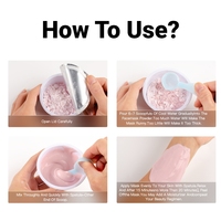 JMFREE Marque privée DIY Collagène Masque Facial Poudre Hydratant Antioxydant Peel Off Cristal Camélia Masque Modélisation Tasse Pack