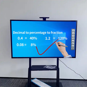 65 75 86 98 110 inch tương tác LCD giáo dục bảng thông minh 20-điểm cảm ứng 4K độ phân giải Android/Windows OS cho các trường học - Product Image 6
