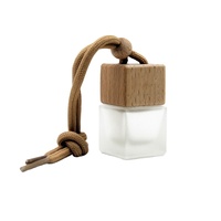 En gros givré 5ml diffuseur de parfum de voiture voiture suspendu verre désodorisant bouteille fabricant usine fournisseur