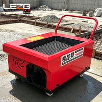 Pompe à béton électrique à vis, portable, pour coulage de structures secondaires, machine de transport de mortier pour chantier de construction