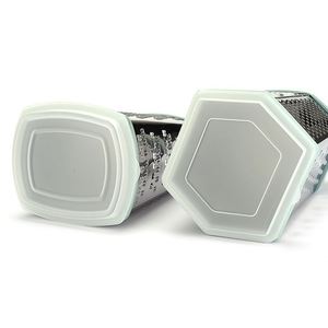 Râpe manuelle en acier inoxydable à 6 côtés avec récipient de rangement amovible - Product Image 3