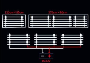 IP68 Waterproof 12V <b>LED</b> <b>Bar</b> <b>Light</b> SMD2835 12W/m Aluminum Substrate 600lm/m Remote Control Dimmable Linear Lighting Outdoor - Product Image 4