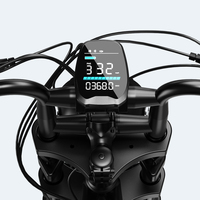 Vélo Électrique Fatbike 250W, Vélo Tout-Terrain 25km/h Ouxi V8 avec Gros Pneus, Vélo Électrique de Montagne, E-bike Fat, Entrepôt Brésil pour Adultes