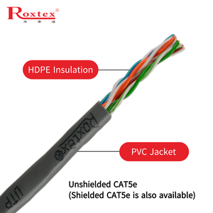 Trong kho Chất lượng cao tinh khiết đồng dây dẫn không thấm nước vượt qua bài kiểm tra tần số cao cáp mạng Cáp dữ liệu Cáp CAT5E mạng - Product Image 3