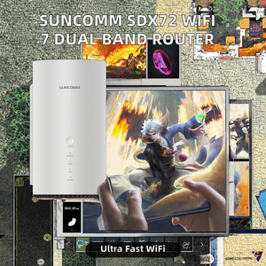 Für SDX72 WiFi 7 Router Mesh Dual-Band NFC Schnellverbindung <span class=keywords><strong>2</strong></span>,5Gbps Port VoIP Smart Home 4G 5G CPE Neu - Product Image 2
