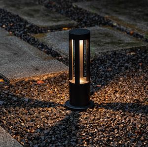 Pathway Landscape Solar Garden Lamp 12 Warm White <b>LEDs</b> IP65 Waterproof Stainless Steel Outdoor Flame <b>Light</b> <b>Light</b> <b>Sensor</b> Garden - Product Image 3