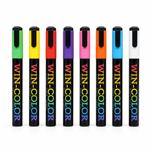 <span class=keywords><strong>Pennarello</strong></span> a Gesso Liquido Reversibile, 12 Colori Brillanti, <span class=keywords><strong>Pennarello</strong></span> Cancellabile a Umido per Lavagna, Vetro, Menu di Caffè e Scrittura Scolastica - Product Image 2