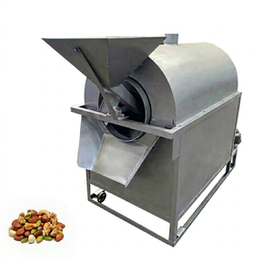 Mini Máquina Tostadora de Nueces para Uso Doméstico con Motor de 0.75kw 380V para Cacahuetes, Sésamo, Almendras, Anacardos y Frijoles - Product Image 1
