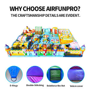 AirFunPro - <span class=keywords><strong>Castillo</strong></span> Inflable Personalizado Ecológico <span class=keywords><strong>de</strong></span> PVC, <span class=keywords><strong>Castillo</strong></span> Inflable con Diseño <span class=keywords><strong>de</strong></span> Princesa, <span class=keywords><strong>Castillo</strong></span> Hinchable, Parque Temático - Product Image 6