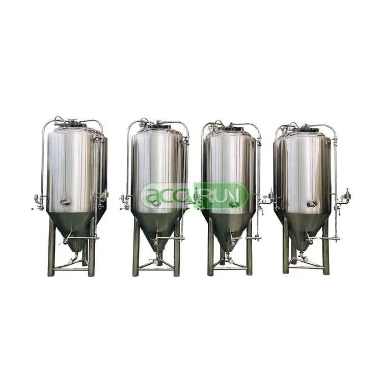 cerveja máquina 100L 200L 300L 500L 1000L 2000L 3000L tanque de fermentação de cerveja/tanque da cerveja brilhante
