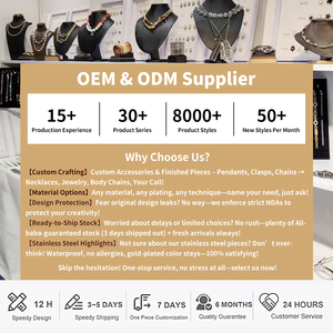 Toptan OEM ve ODM özel takı DIY üreticisi çin üreticileri altın kaplama paslanmaz çelik mücevherat fabrika erkekler kadınlar için - Product Image 5