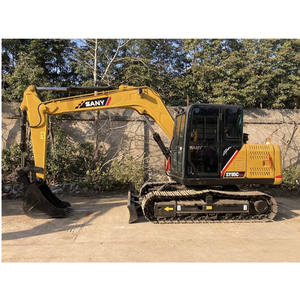 Pelle d'occasion sur chenilles 9T 12T 15T 22T de fabrication chinoise Sany SY95C 135C 155C 215C Excavatrice d'occasion - Product Image 2