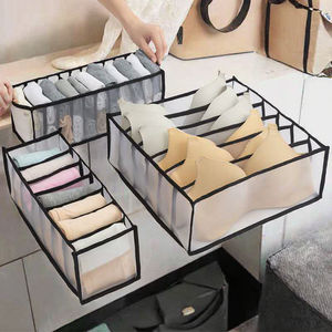 Boîte de rangement pour vêtements et jeans Magic Drawer, boîte de tri pour armoire avec séparateur en maille pour tiroir à vêtements - Product Image 2