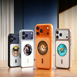 Fundas de Lujo Mate para Teléfono Móvil iPhone 17 Pro Max con Cubierta Protectora Multifuncional de Pantalla Táctil Redonda - Product Image 1