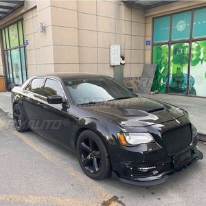 Juego de 3 Piezas de Alerón Delantero para Chrysler 300 C S SRT 2016-2023, Divisor de Parachoques, Kit de Carrocería de Fibra de Carbono Negro Brillante - Product Image 3