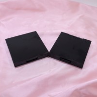 Emballage d'ombres à paupières en plastique ABS à 9 cavités personnalisées Boîte de maquillage Palettes de fards à paupières vides de marque privée avec 9 couleurs de casserole