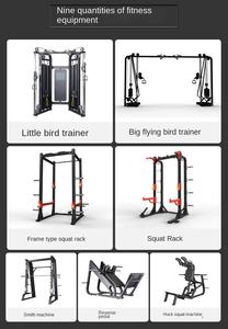 Equipo de Gimnasio Comercial para Ejercicios de Espalda Alta y Baja, Conjunto Completo de Máquinas Metálicas para Entrenamiento de Fuerza con Características de Seguridad YLSY Fi - Product Image 3