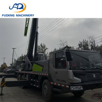 Grue mobile d'occasion Zoomlion 25 tonnes à bas prix avec accessoires gratuits – Camion-grue 25 tonnes d'occasion pour la logistique portuaire