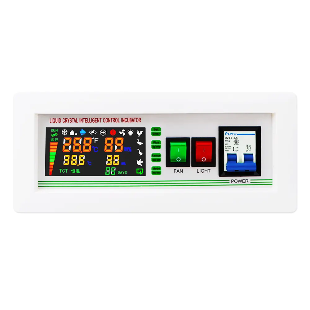 XM-18SD incubadora automática multifuncional, controlador de temperatura y humedad controlador de incubadora