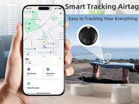 Traceur GPS intelligent 2025 à portée illimitée, compatible MFI, pour localiser animaux, clés et portefeuilles, étanche IP67, NFC, pour 6-12 mois.