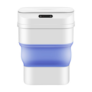 Plastic Indoor Recycle Accessory With Lid Kitchen Automatic Smart Home Electric Can Sensor Smart Trash Bin