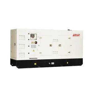 AOSIF 300kw סופר שקט דיזל גנרטורים 50hz 60hz תעשייתי שקט גנרטור 300kw הגלובלי אחריות יצירת סט