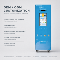 Distributeur automatique intelligent Yunyin 24h/24 pour médicaments, pour hôpitaux et pharmacies, avec refroidissement par compresseur, paiement par pièces/QR