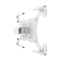 Support mural en métal pour tablette PC de 7 pouces, capacité de 30 lb, inclinaison à 180 degrés, VESA 75/100 mm, support d'écran horizontal et vertical
