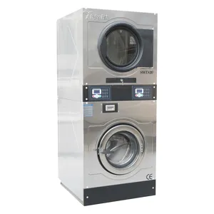 Äthiopien 10KG bis 20KG Gewerbliche Wäsche-Waschmaschine und-trockner