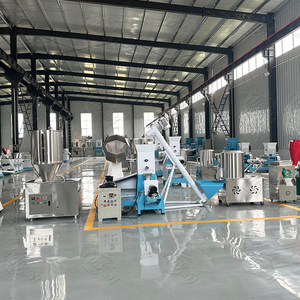 Machine de fabrication d'aliments flottants pour poissons entièrement automatique Ligne de traitement de machines d'extrudeuse d'aliments pour animaux de compagnie - Product Image 6