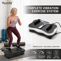 Evde Kullanım İçin 4D Titreşimli Platform Ağır Hizmet Tipi Titreşim Platformu Makinesi Fitness Ekipmanı Tüm Vücut Kırmızı Işık Terapisi Mini Ücretsiz Logo