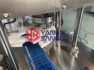 YB-FG130B automatique facile à ouvrir peut machine à sceller en conserve Hominy rond boîte de conserve couvercle scellant - Product Image 3