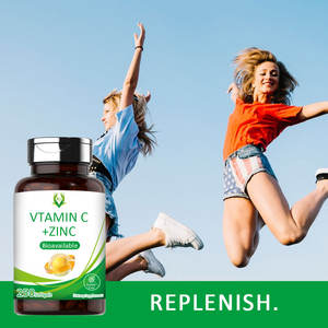 Cápsulas blandas de zinc y vitamina C de etiqueta privada, soporte antioxidante sin gluten, cápsulas blandas de vitamina C para la salud general para adultos - Product Image 2