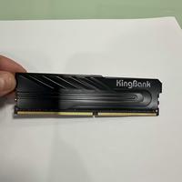 Mémoire d'ordinateur KingBank RAM DDR4 8G 3200MHz UDIMM NonECC à double canal haute vitesse pour des performances améliorées