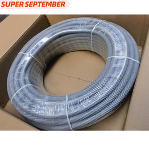 1/2 pouce gris bleu ENT PVC électrique non métallique Tube étanche Flexible ondulé Conduit raccords bobine fil Tubes en plastique - Product Image 2