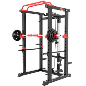 Rack de Squat Pliable Direct Usine pour Usage Domestique – Équipement d'Entraînement Complet Multifonctionnel pour la Salle de Sport et Banc de Musculation - Product Image 4
