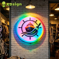 XDSign Magic-Color LED Aufblasbare Werbe-Leuchtbox Bluetooth-Steuerung Programmierbares 3D-Design IP65 Firmendekoration