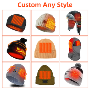 USA Taille Chapeau Chauffant Électrique À La Mode Hommes/Femmes Chaleur Réactive Chapeaux Chauffé Crâne Bonnet Épaissir Heizhut pour Randonnée Voyage - Product Image 3
