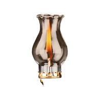 Prix d'usine – Abat-jour en verre pour lampe à huile 120 ml avec mèche réglable – Accessoires pour lampe à huile – Lanterne de combustion