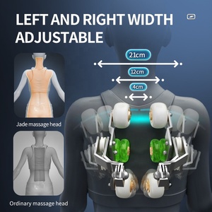 Leercon OEM hiện đại chính hãng da Pro sân ngủ mui xe Ghế massage cơ thể thép không gỉ 4D ghế massage không trọng lực SL hình dạng - Product Image 4