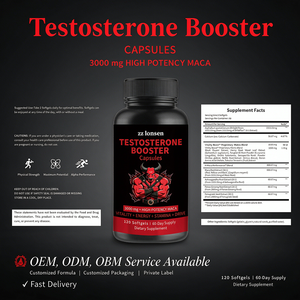 Adaptógeno Natural, Potenciador de Testosterona con Tongkat Ali, Ginseng y Boro para Aliviar el Estrés, Anti Fatiga, Salud Masculina - Product Image 4