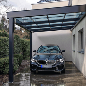 Cochera Solar Moderna con Panel Fotovoltaico de Aluminio, Cargador para Vehículos Eléctricos, Refugio Inteligente Impermeable para Entrada de Vehículos en Villas de Lujo - Product Image 2